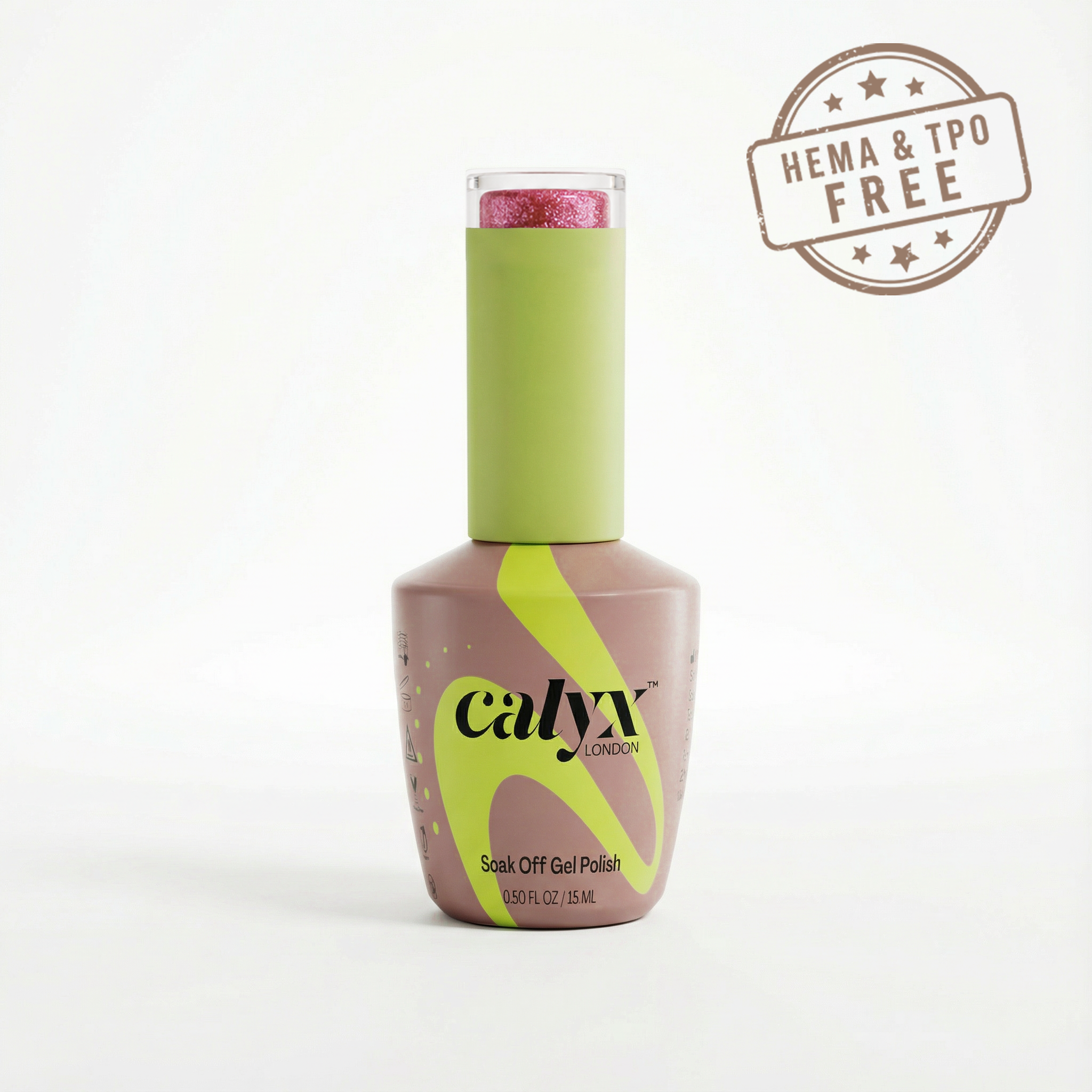Pink Riviera Gel Polish | 219 | 15ml - Calyx Nails India