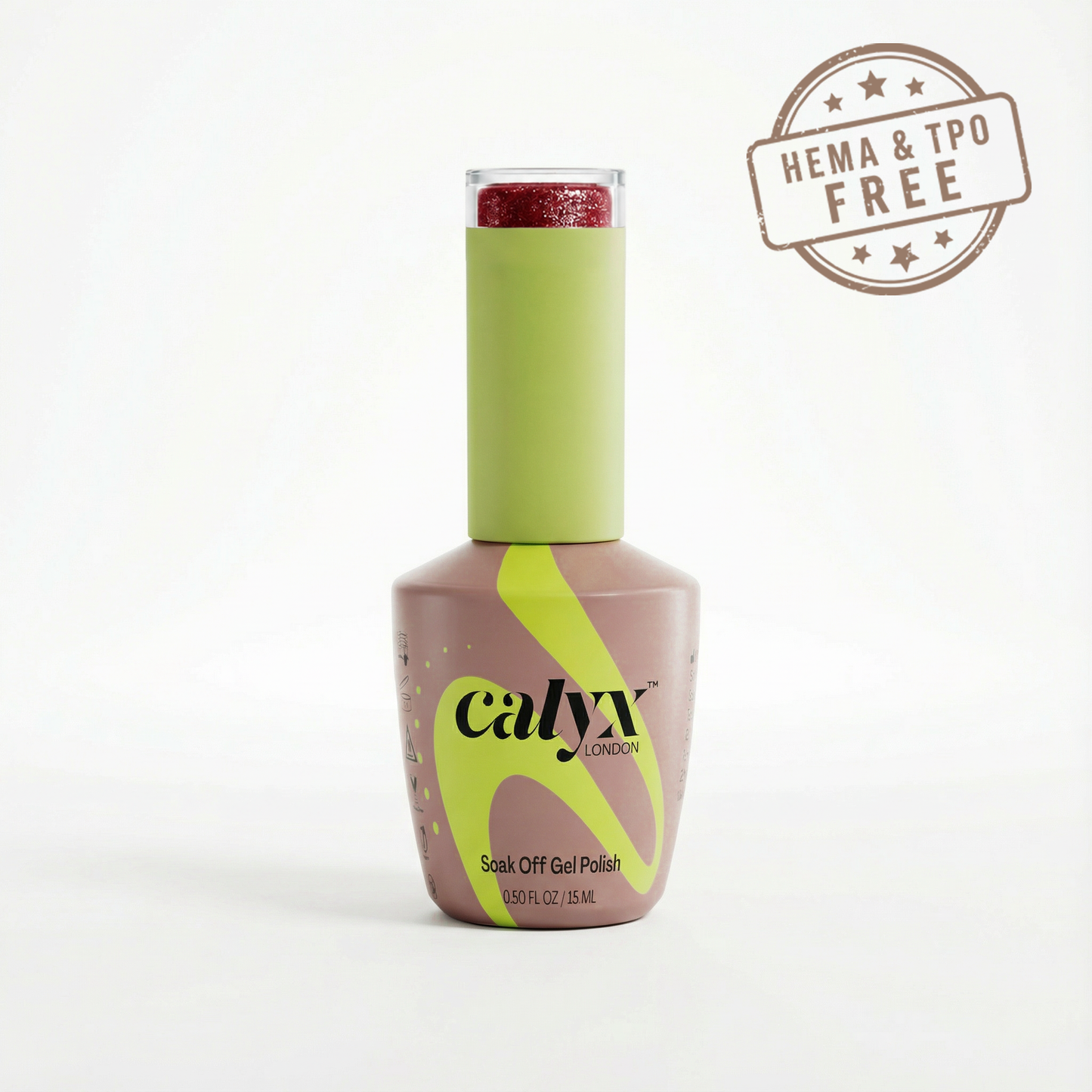 Red Obsession Gel Polish | 221 | 15ml - Calyx Nails India
