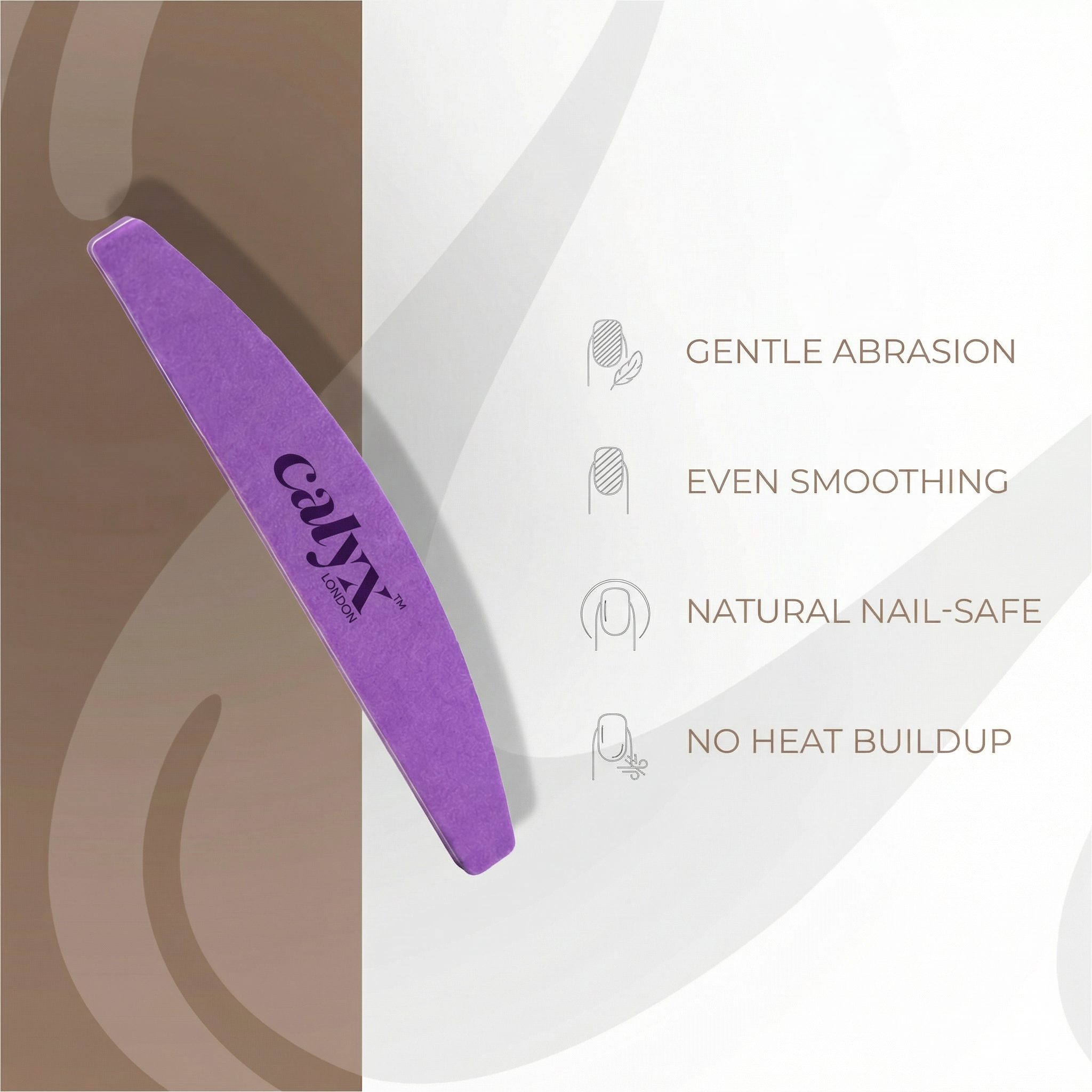 Soft Buffer (Grit 180/100) - Calyx Nails India