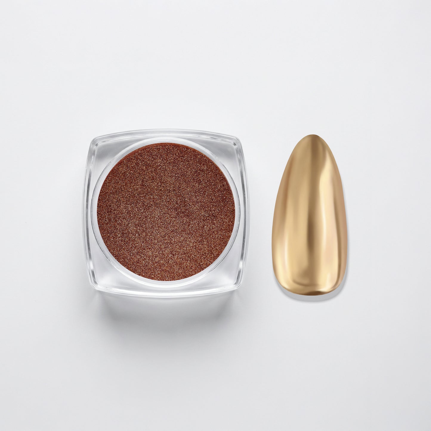 Spicy Cognac Chrome Powder | CR - 011 - Calyx Nails India