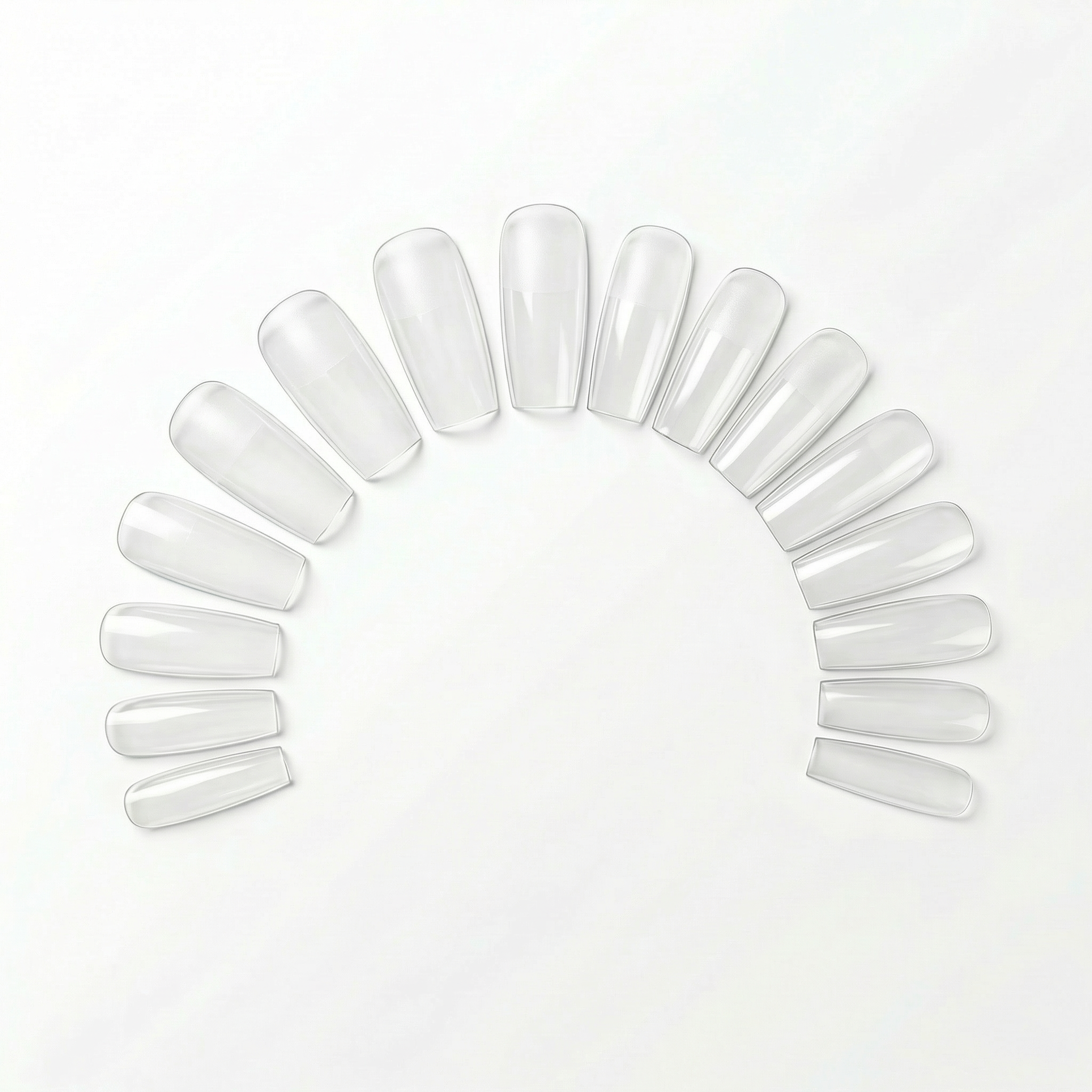 Soft Gel Tips - Square - Calyx Nails India