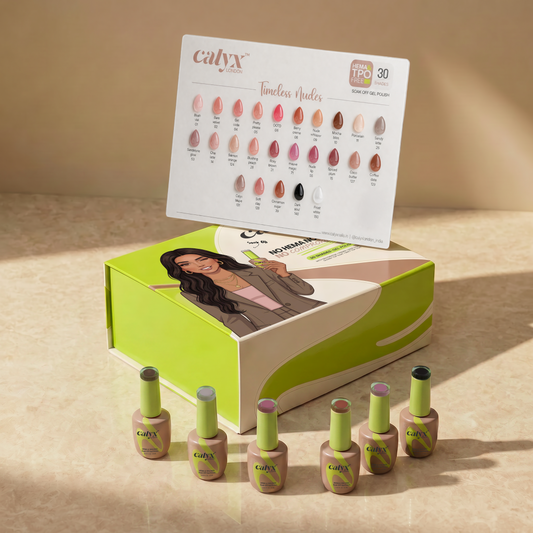 30 Shades Timeless Nudes Gel Polish Kit - Calyx Nails India