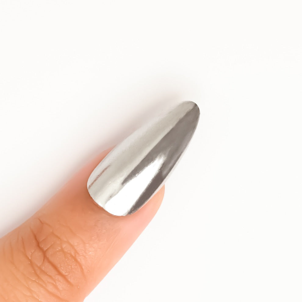 Lunar Foil Chrome Powder | CR - 001 - Calyx Nails India