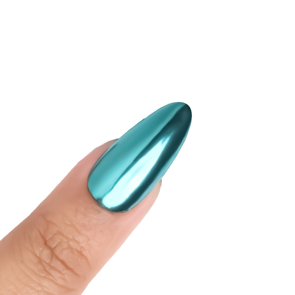 Mermaid Scales Chrome Powder | CR - 002 - Calyx Nails India