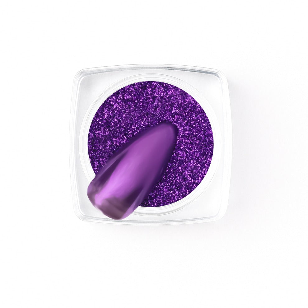 Violet Venom Chrome Powder | CR - 004 - Calyx Nails India