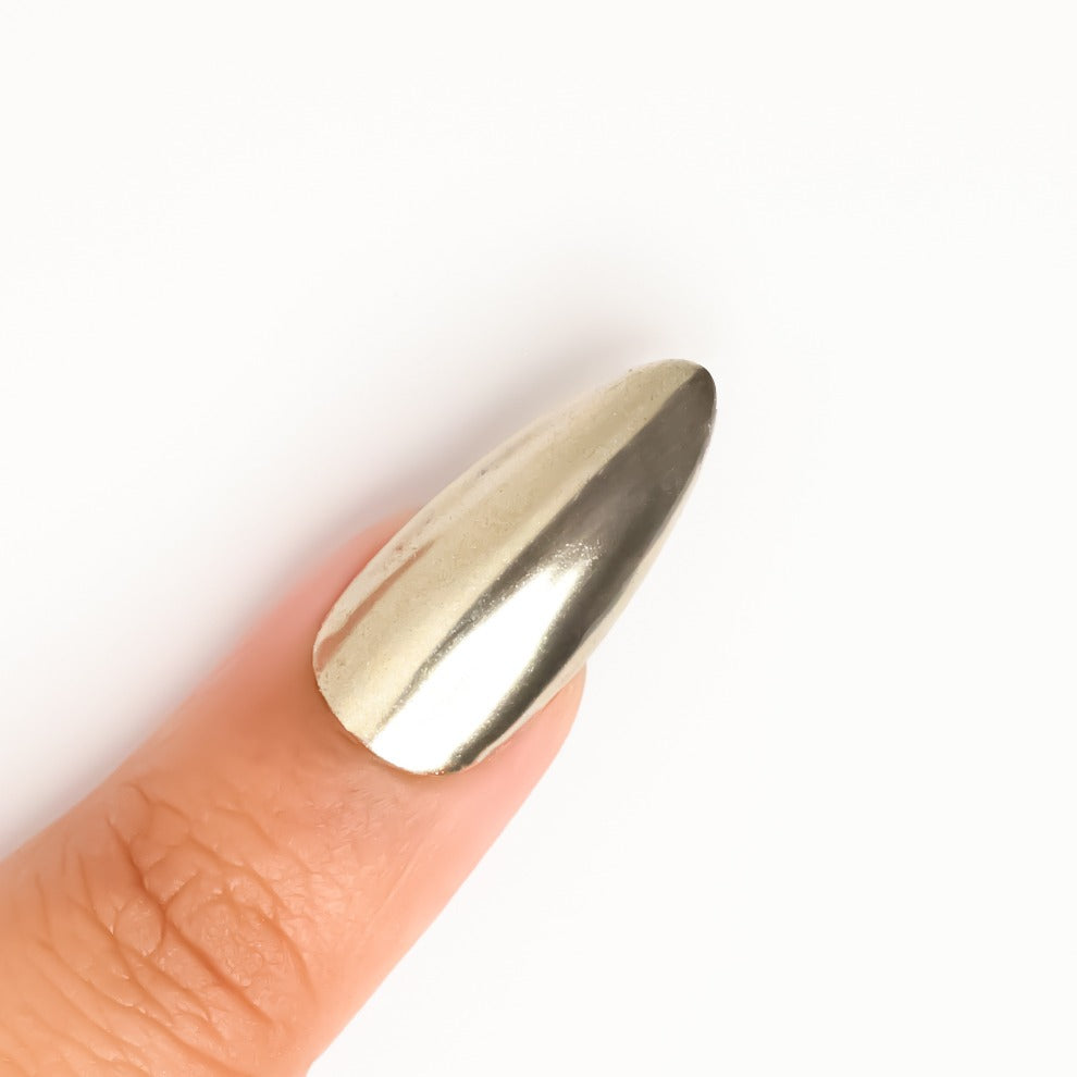 Cashmere Gold Chrome Powder | CR - 010 - Calyx Nails India