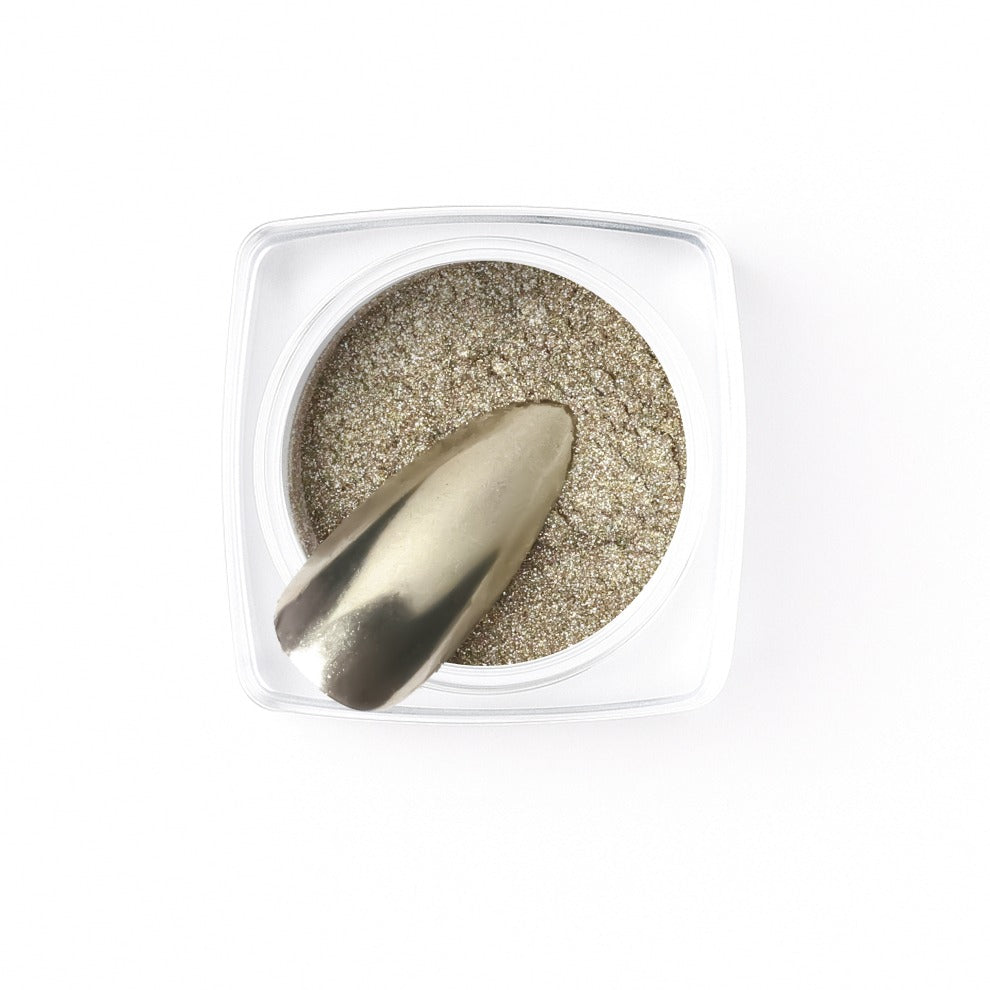 Cashmere Gold Chrome Powder | CR - 010 - Calyx Nails India