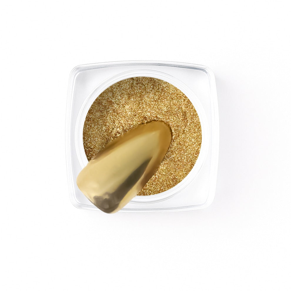 24K Magic Chrome Powder | CR - 009 - Calyx Nails India