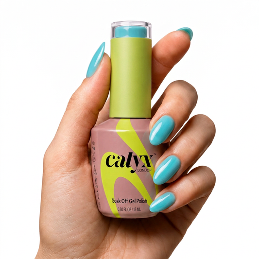 Neon Blue Gel Polish | 102 | 15ml - Calyx Nails India