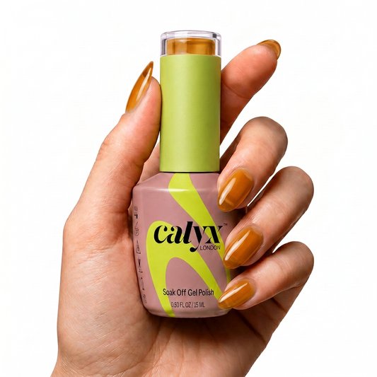 Orange Jelly Gel Polish | 195 | 15ml - Calyx Nails India