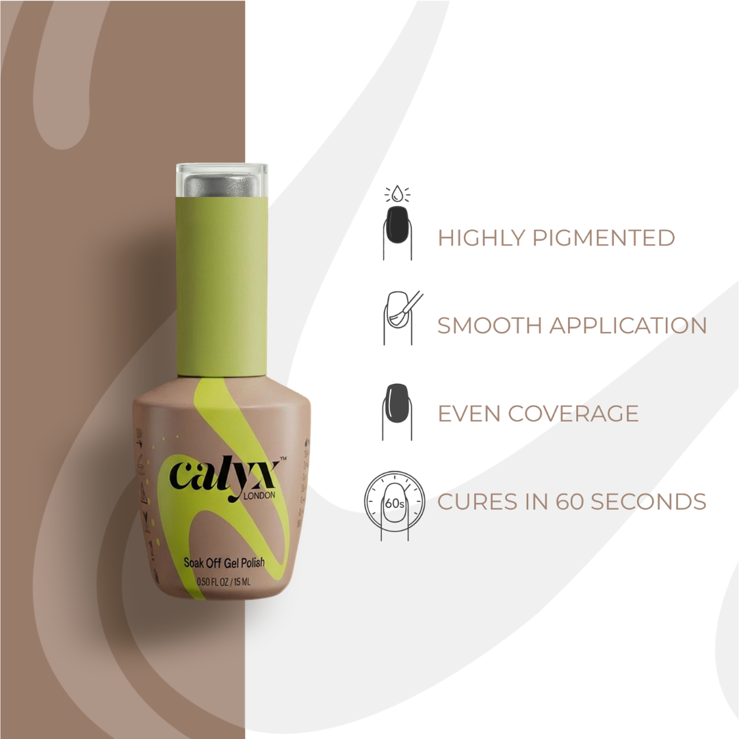 Lunar Gleam Cat Eye Gel Polish | 164 | 15ml - Calyx Nails India