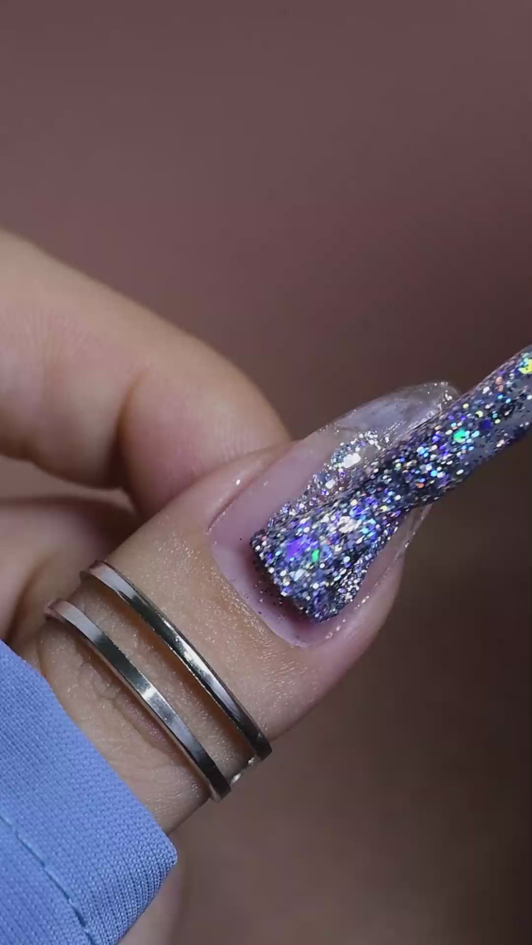 Aurora Crystal Gel Polish | 182 | 15ml - Calyx Nails India