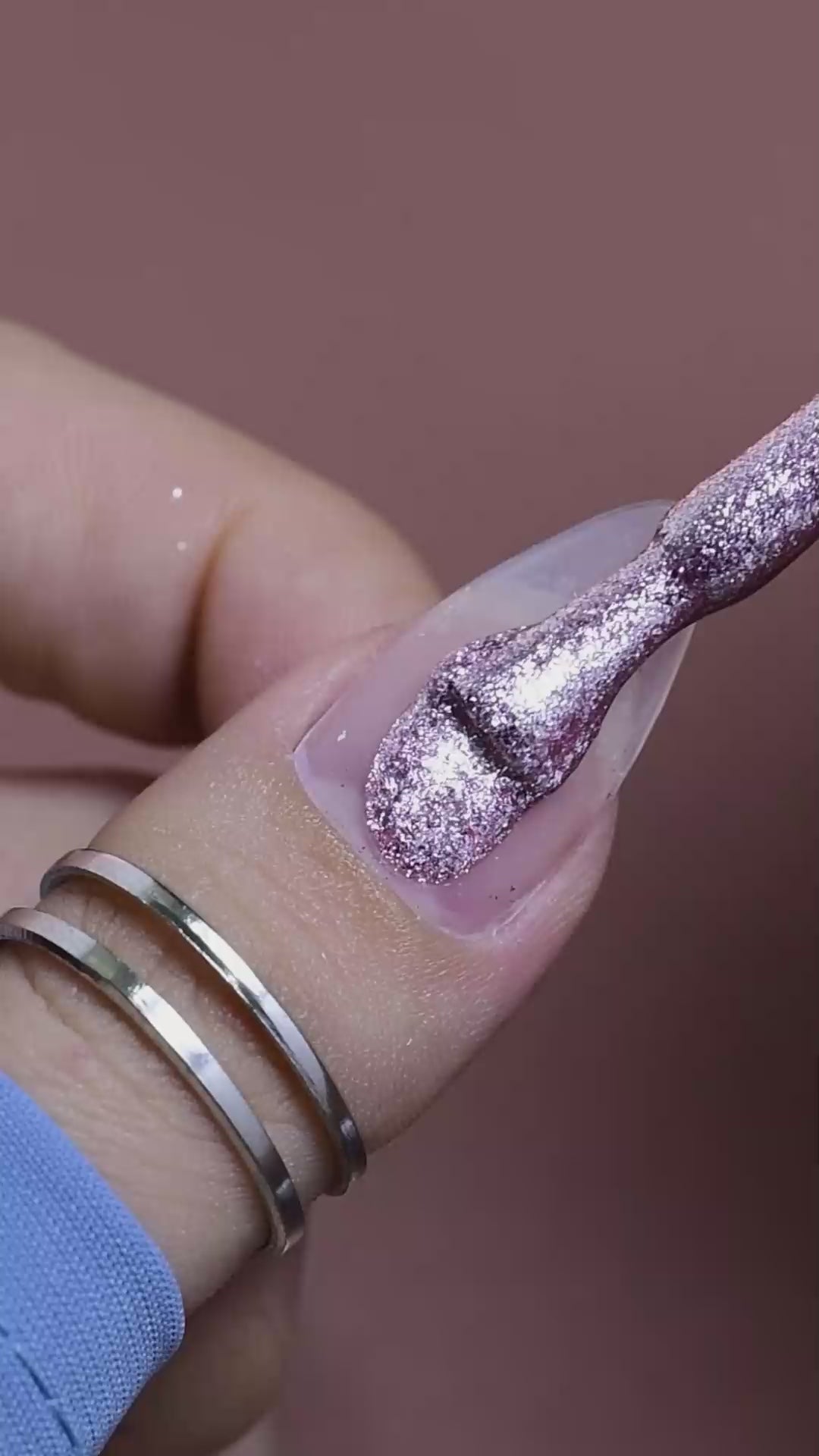 Frosted Rose Gel Polish | 159 | 15ml - Calyx Nails India