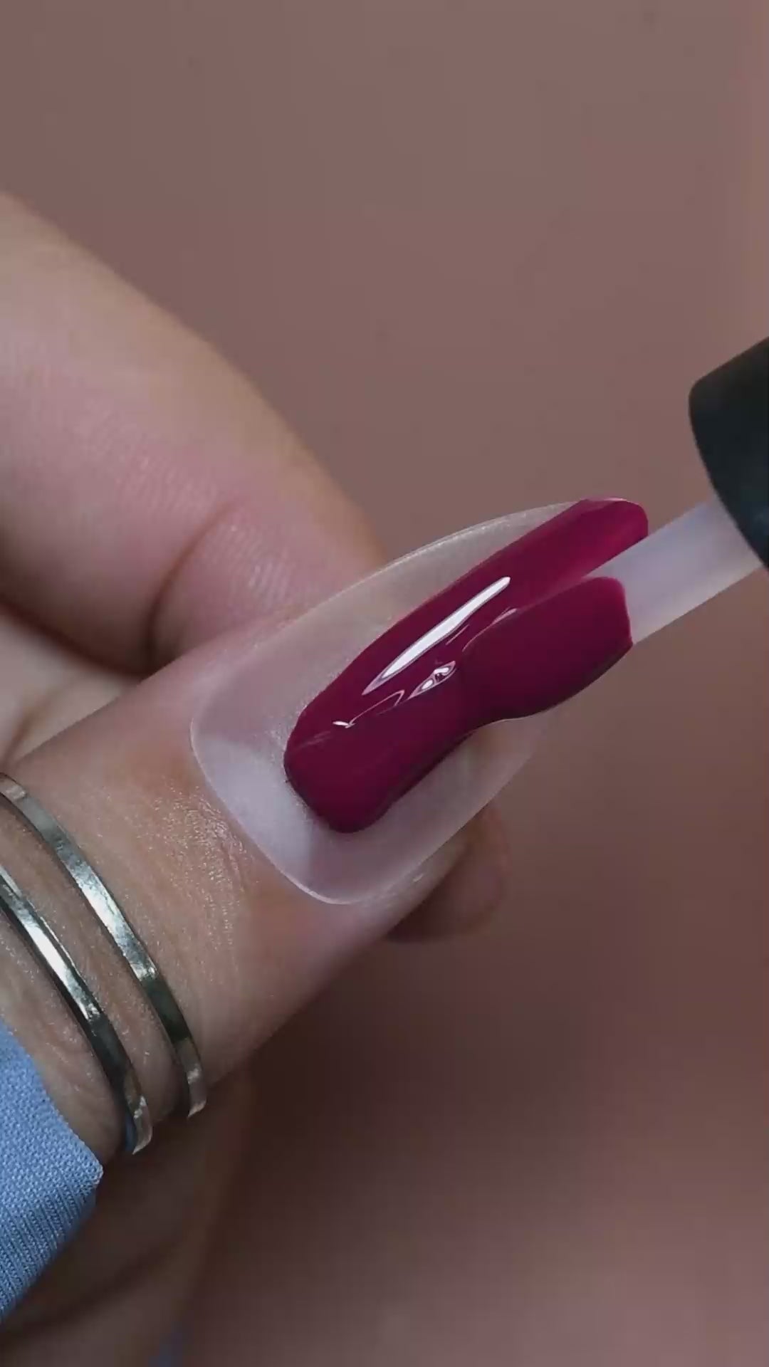 Plum Brick Gel Polish | 042 | 15ml - Calyx Nails India