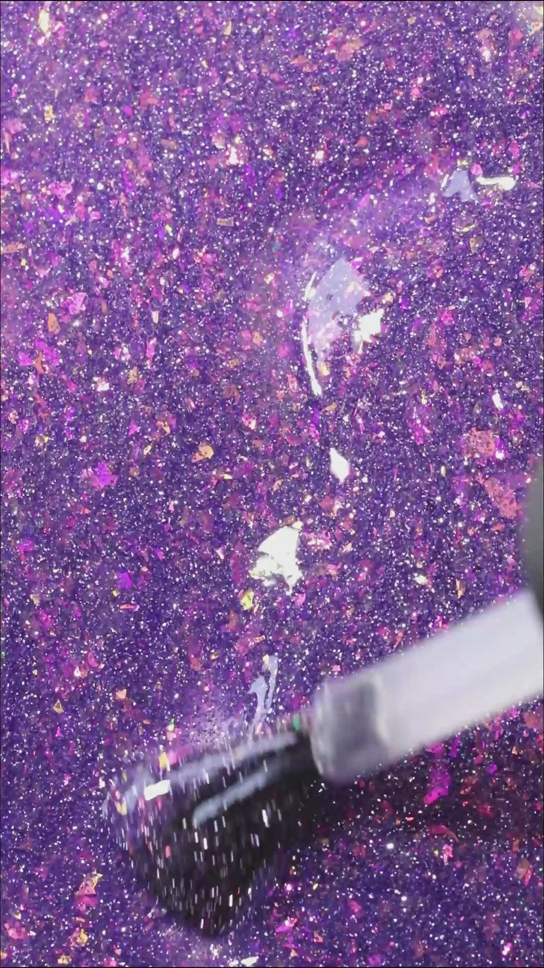 Amethyst Stardust Gel Polish | 176 | 15ml - Calyx Nails India