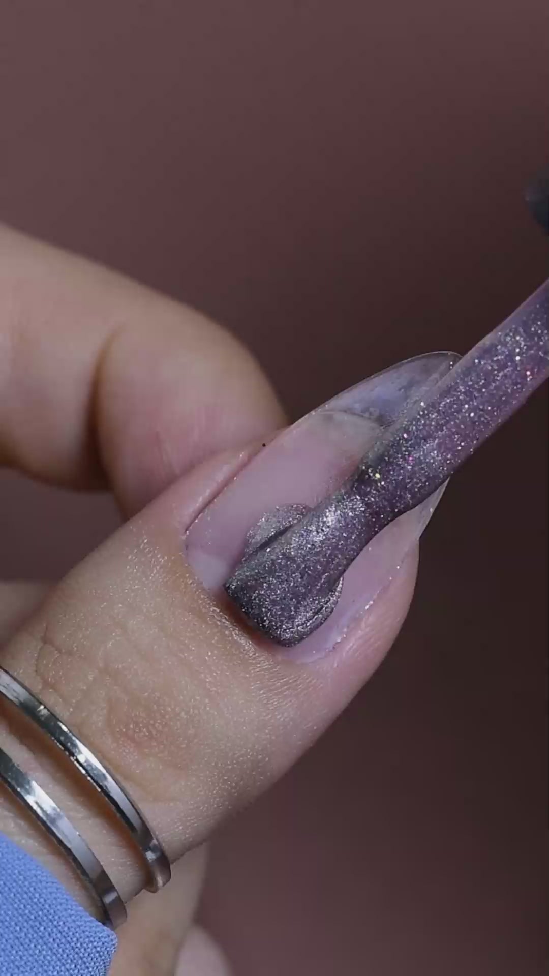 Silver Siren Cat Eye Gel Polish | 170 | 15ml - Calyx Nails India
