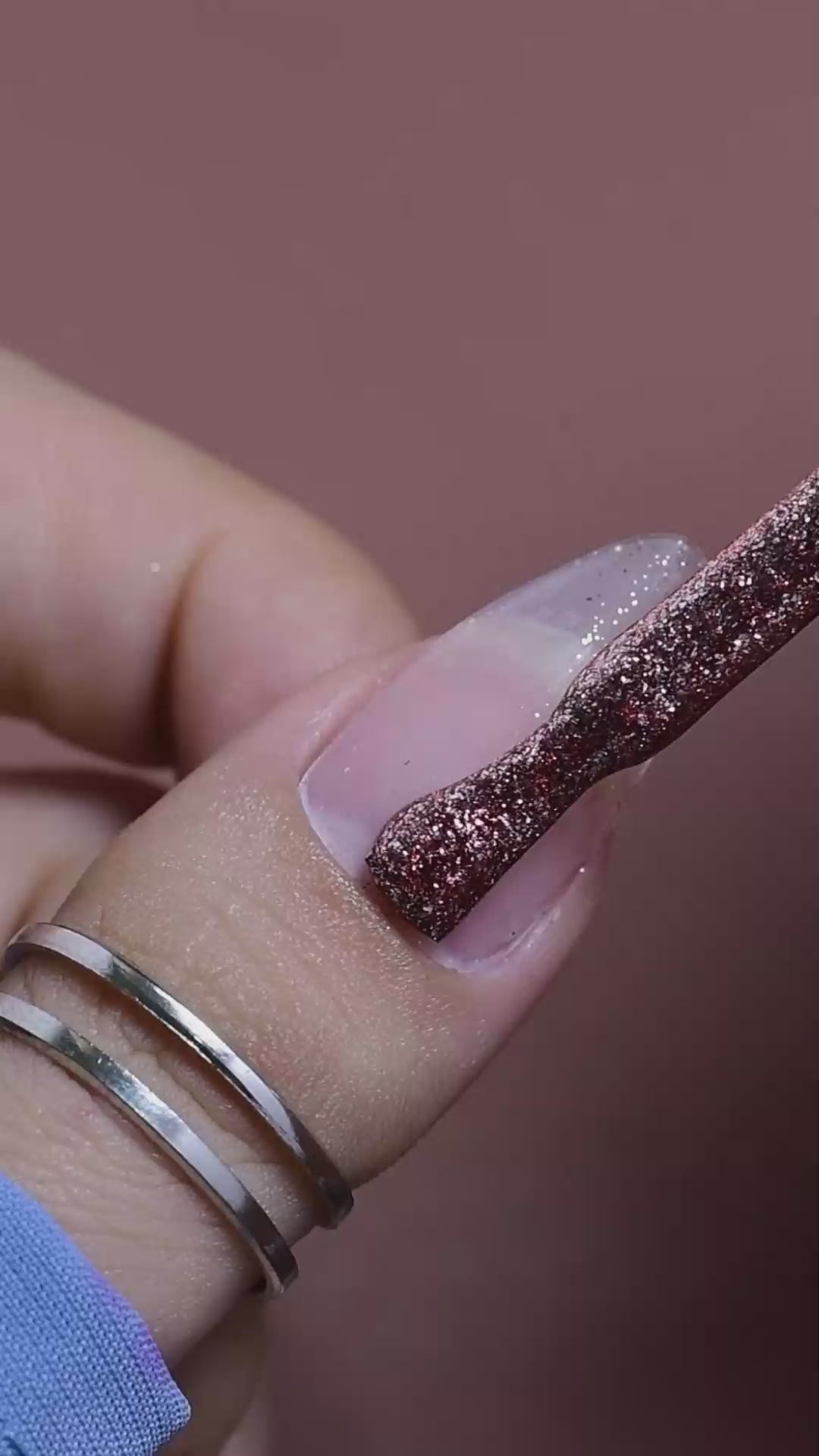 Sunset Sparkle Gel Polish | 160 | 15ml - Calyx Nails India