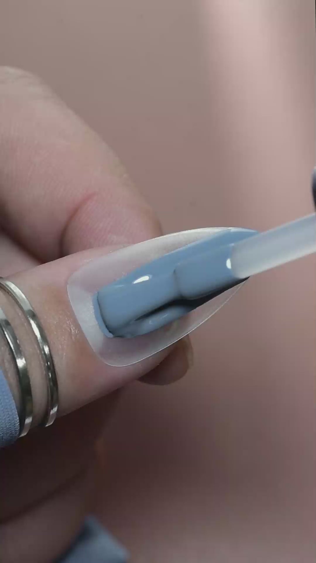 Steel Blue Gel Polish | 095 | 15ml - Calyx Nails India