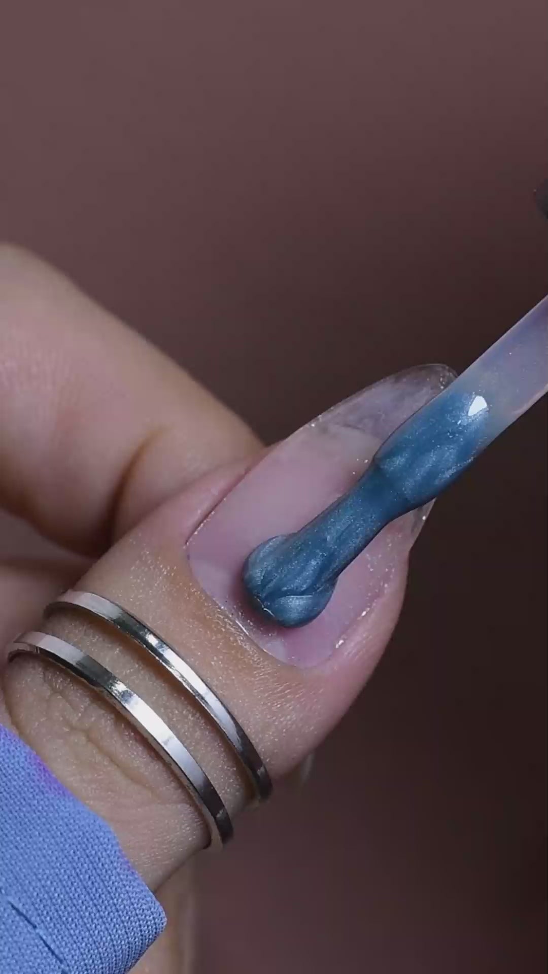 Neptune Night Cat Eye Gel Polish | 165 | 15ml - Calyx Nails India