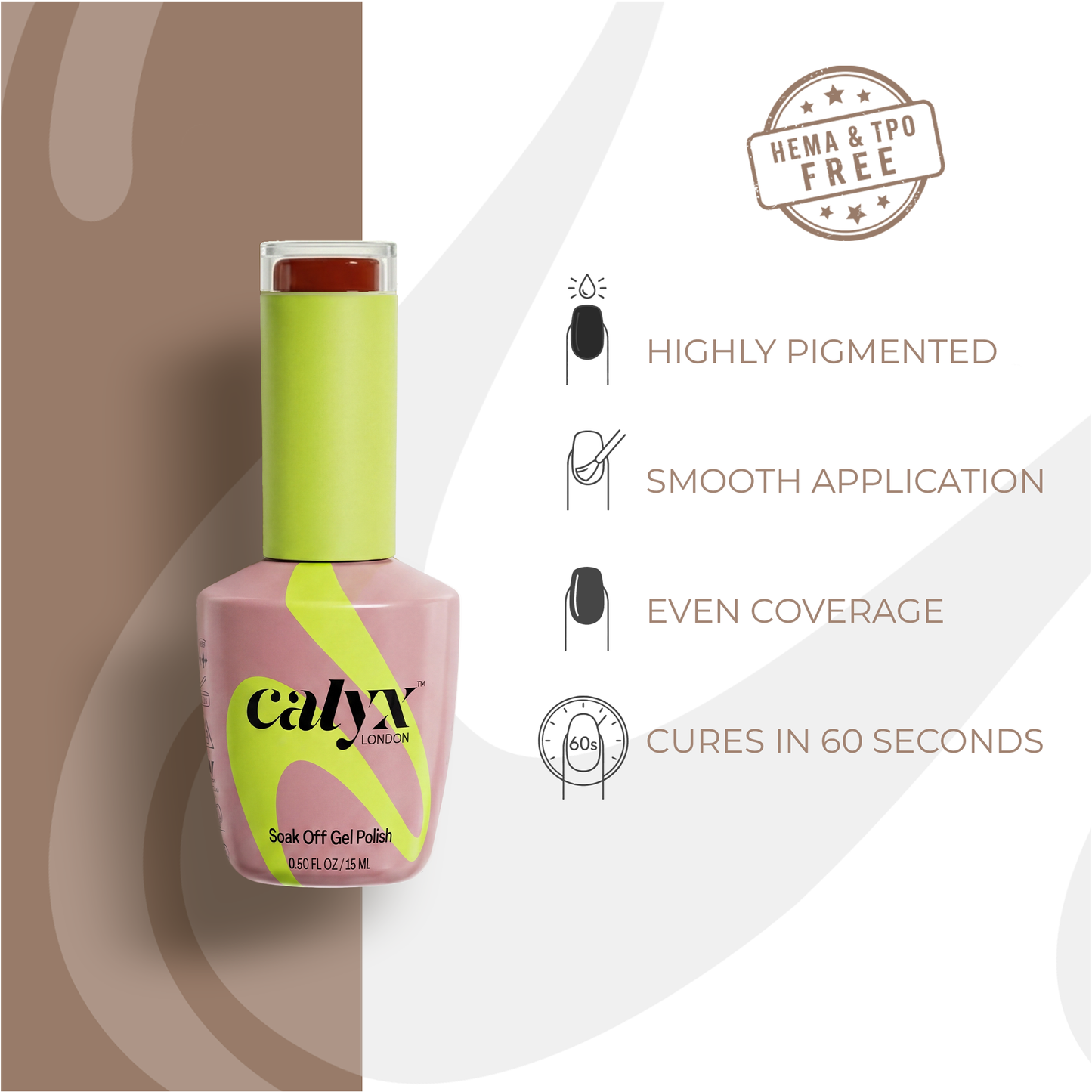 Wine Gel Polish | 065 | 15ml - Calyx Nails India